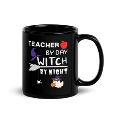 Teacher by Day Witch by Night Mug