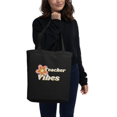 Teacher Vibes Tote Bag