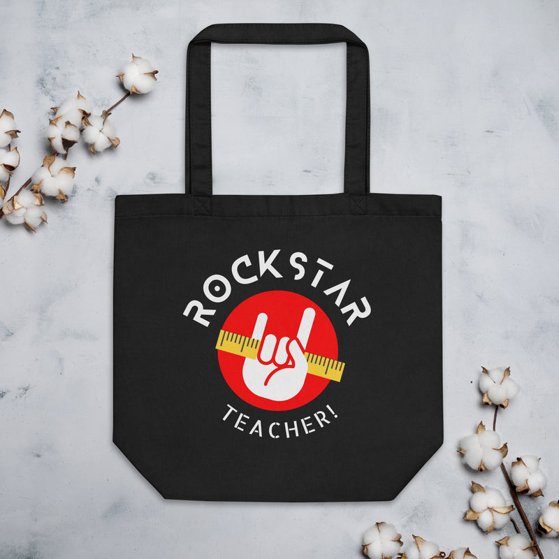 Rockstar Teacher Tote Bag