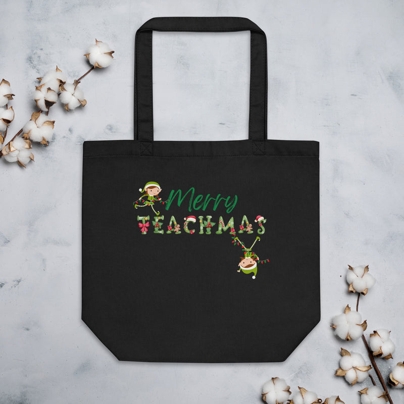 Merry Teachmas Tote Bag