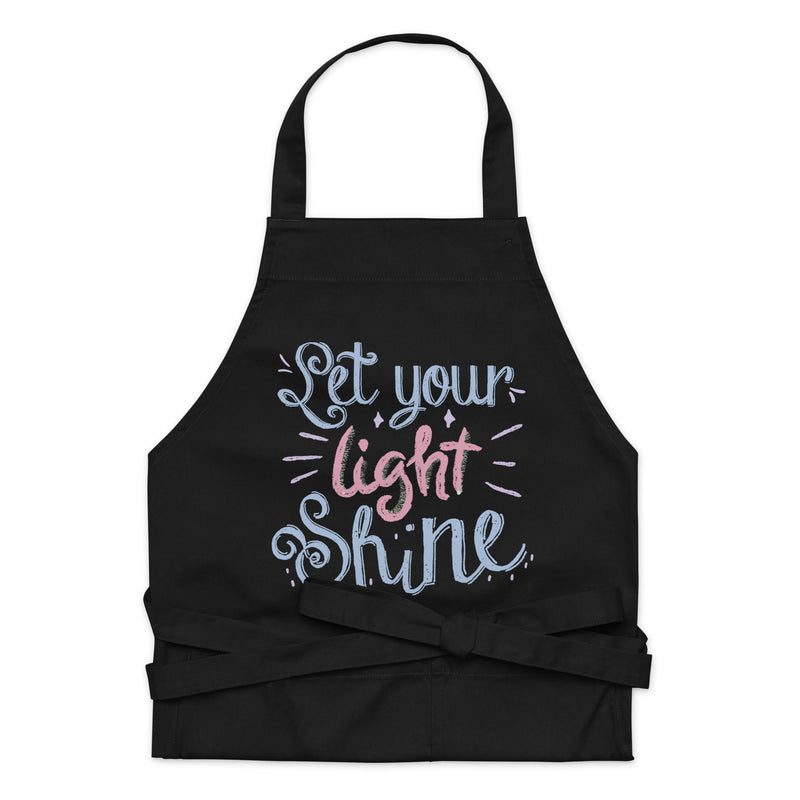 Let Your Light Shine - Organic cotton apron