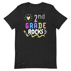 2nd Grade Rocks Teacher Shirt