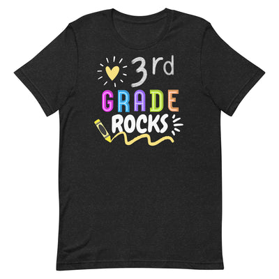 3rd Grade Rocks Teacher Shirt