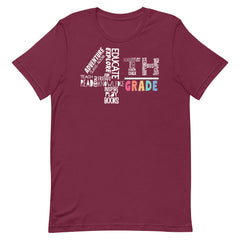 4th Grade Anagram Teacher Shirt