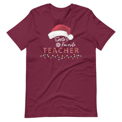 Santa's Favorite Teacher Shirt