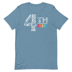 4th Grade Anagram Teacher Shirt