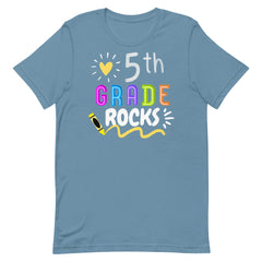 5th Grade Rocks Teacher Shirt