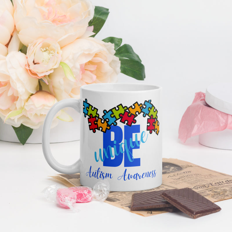 Be Unique Autism Awareness Coffee Mug