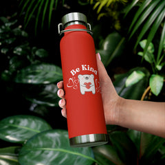 Be Kind - Copper Vacuum Insulated Bottle, 22oz