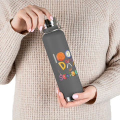 100th Day Of School - Copper Vacuum Insulated Bottle, 22oz