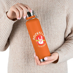 Rockstar Teacher - Copper Vacuum Insulated Bottle, 22oz