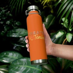 Theater Teacher - Copper Vacuum Insulated Bottle, 22oz