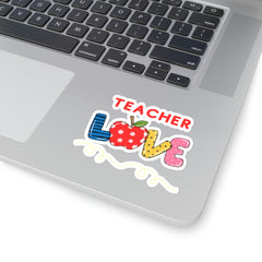 Teacher Love - Kiss-Cut Stickers