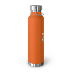 Teacher Love (Bunny) - Copper Vacuum Insulated Bottle, 22oz