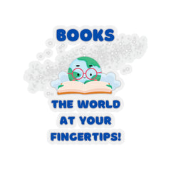 Books: The World at Your Fingertips - Kiss-Cut Stickers