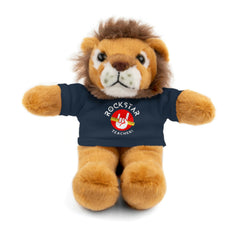 Rockstar Teacher - Stuffed Animals with Tee