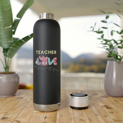 Teacher Love (Bunny) - Soundwave Copper Vacuum Audio Bottle 22oz