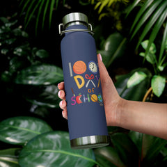 100th Day Of School - Copper Vacuum Insulated Bottle, 22oz