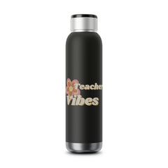 Teacher Vibes - Soundwave Copper Vacuum Audio Bottle 22oz