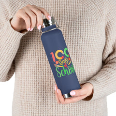 100 Days of School - Copper Vacuum Insulated Bottle, 22oz