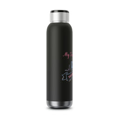 My Teacher Says: Do  Your Best - Soundwave Copper Vacuum Audio Bottle 22oz