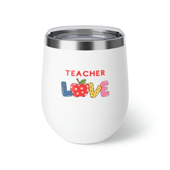 Teacher Love - Copper Vacuum Insulated Cup, 12oz