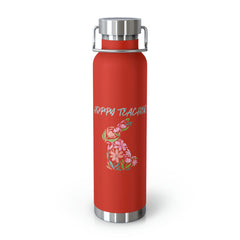 Hoppy Teacher - Copper Vacuum Insulated Bottle, 22oz