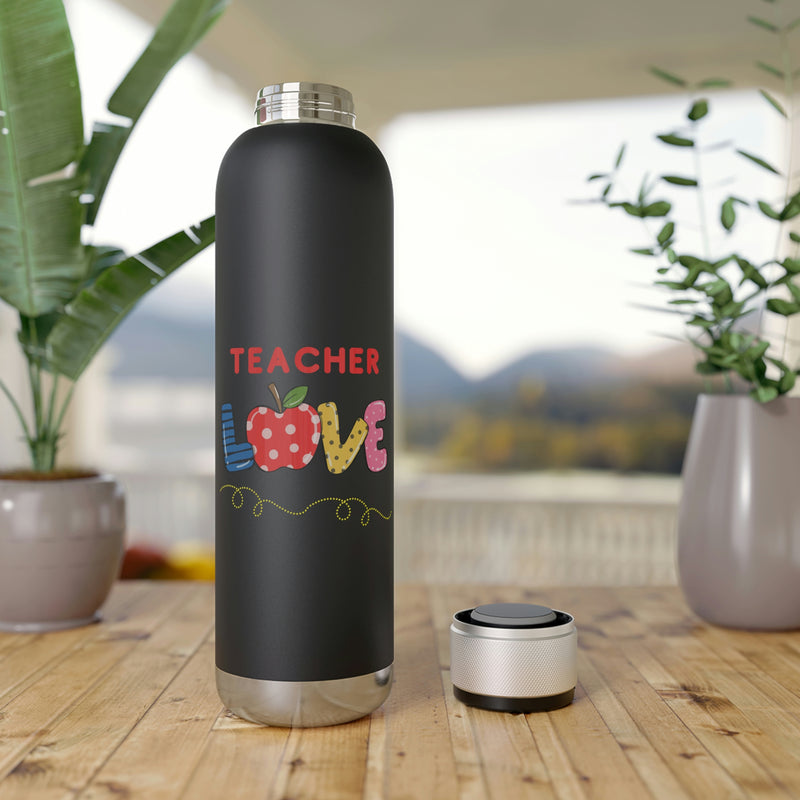 Teacher Love - Soundwave Copper Vacuum Audio Bottle 22oz