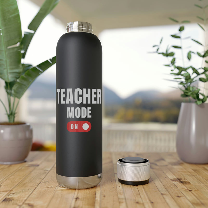 Teacher Mode - Soundwave Copper Vacuum Audio Bottle 22oz