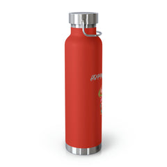 Hoppy Teacher - Copper Vacuum Insulated Bottle, 22oz