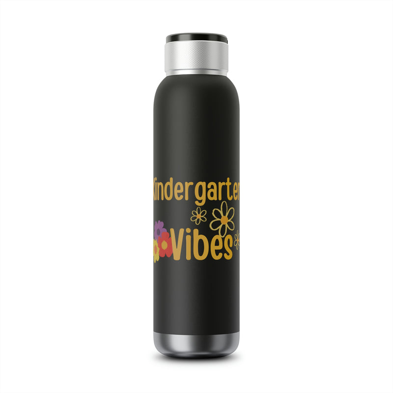 Kindergarten Vibes (yellow) - Soundwave Copper Vacuum Audio Bottle 22oz