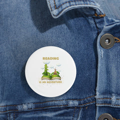 Reading Is an Adventure B - Round Pins