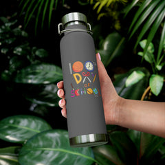 100th Day of School - Copper Vacuum Insulated Bottle, 22oz