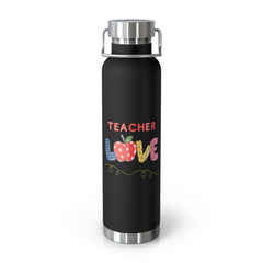 Teacher Love - Copper Vacuum Insulated Bottle, 22oz