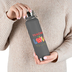 Teacher Love - Copper Vacuum Insulated Bottle, 22oz