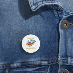 Reading Is an Adventure E - Round Pins