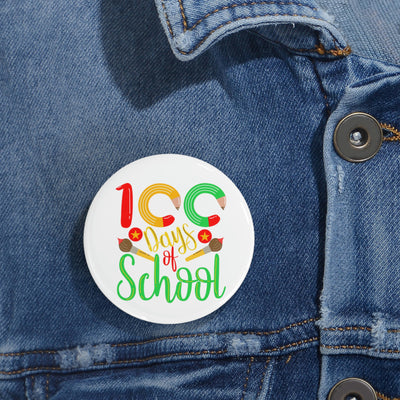 100 Days of School - Round Pins