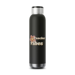 Teacher Vibes - Soundwave Copper Vacuum Audio Bottle 22oz