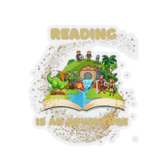 Reading Is an Adventure F - Kiss-Cut Stickers