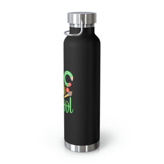 100 Days of School - Copper Vacuum Insulated Bottle, 22oz