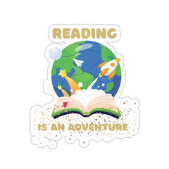 Reading Is an Adventure C - Kiss-Cut Stickers