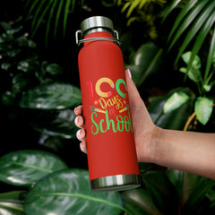 100 Days of School - Copper Vacuum Insulated Bottle, 22oz