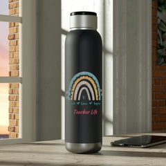 Teacher Life (Big Rainbow) - Soundwave Copper Vacuum Audio Bottle 22oz