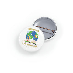 Reading Is an Adventure C - Round Pins