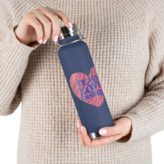 Teach Love Inspire - Copper Vacuum Insulated Bottle, 22oz