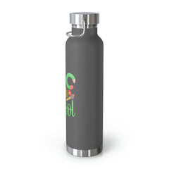 100 Days of School - Copper Vacuum Insulated Bottle, 22oz