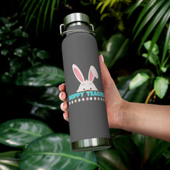 Hoppy Teacher (with Bunny Character) - Copper Vacuum Insulated Bottle, 22oz