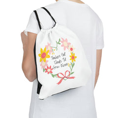 Teachers Plant Seeds - Outdoor Drawstring Bag