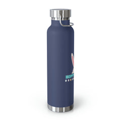 Hoppy Teacher (with Bunny Character) - Copper Vacuum Insulated Bottle, 22oz