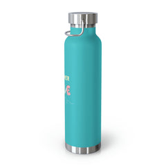 Teacher Love (Bunny) - Copper Vacuum Insulated Bottle, 22oz